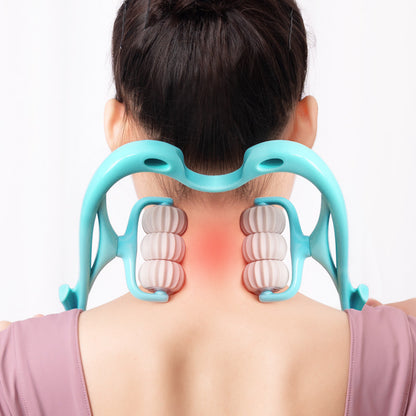 Multifunctional Neck Massager - Six-wheels
