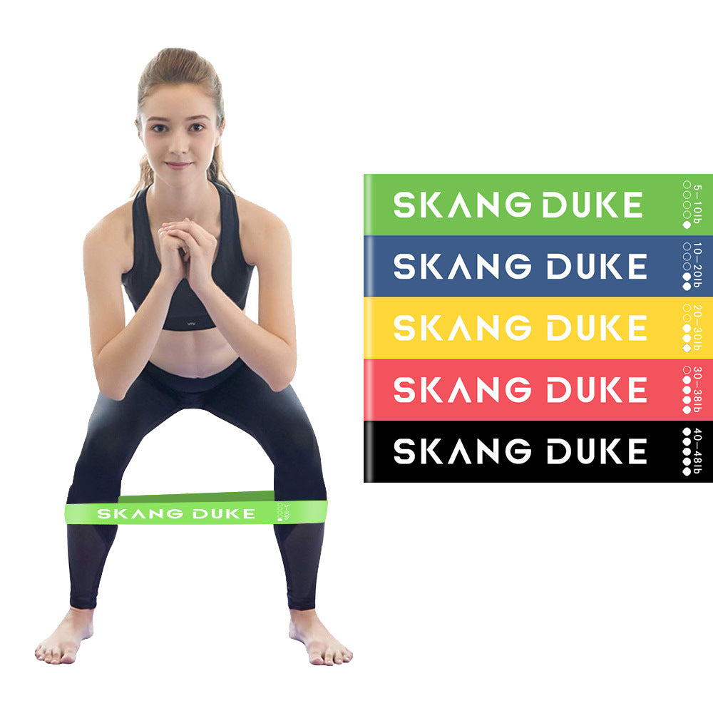 Yoga Training Elastic Bands - 5 Level Resistance