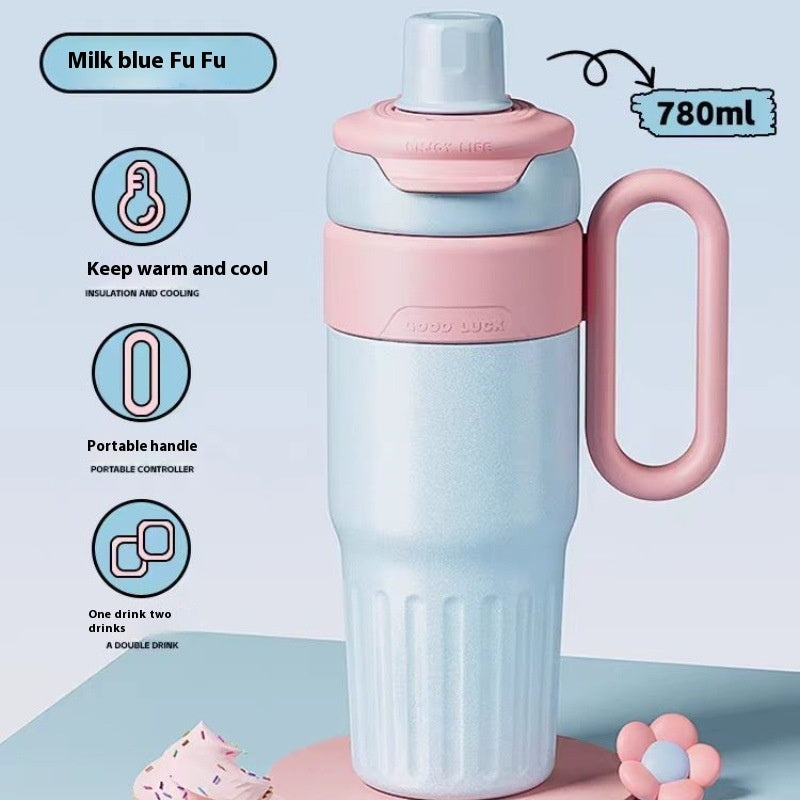 Gradient Double Drink Thermal Cup 780ml
