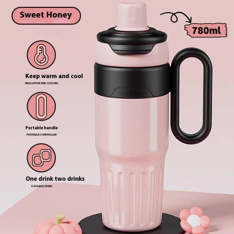 Gradient Double Drink Thermal Cup 780ml