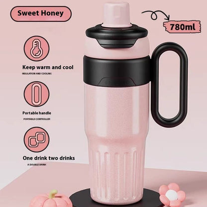 Gradient Double Drink Thermal Cup 780ml