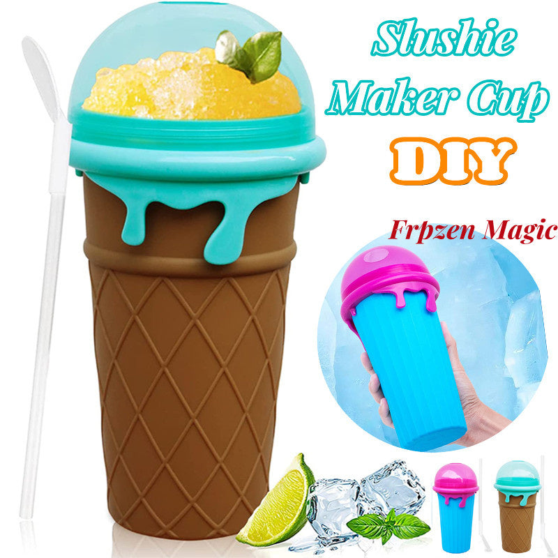 Large Capacity Slushy Smoothie Maker Cup 500ML