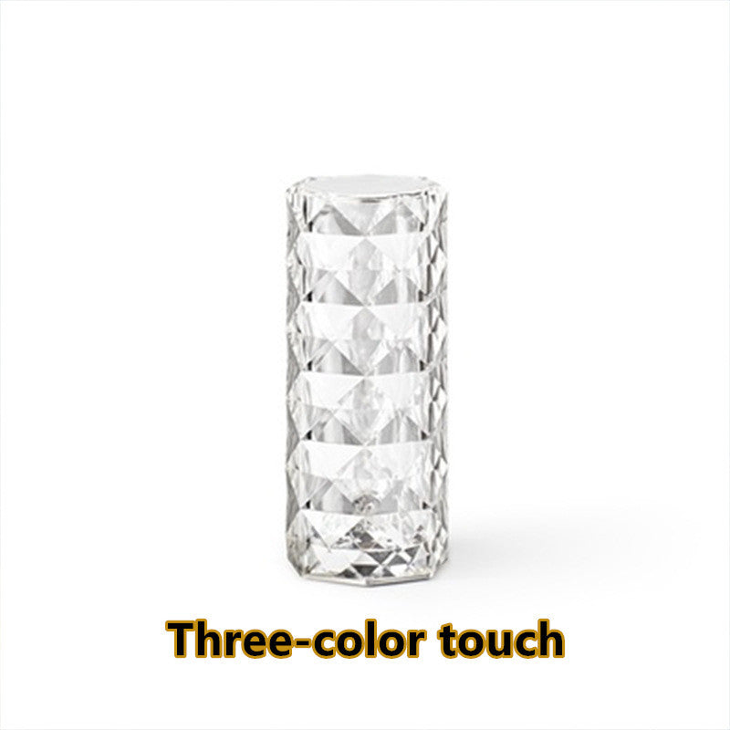 Nordic Style USB Crystal Table Lamp