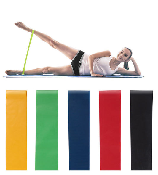 Yoga Training Elastic Bands - 5 Level Resistance