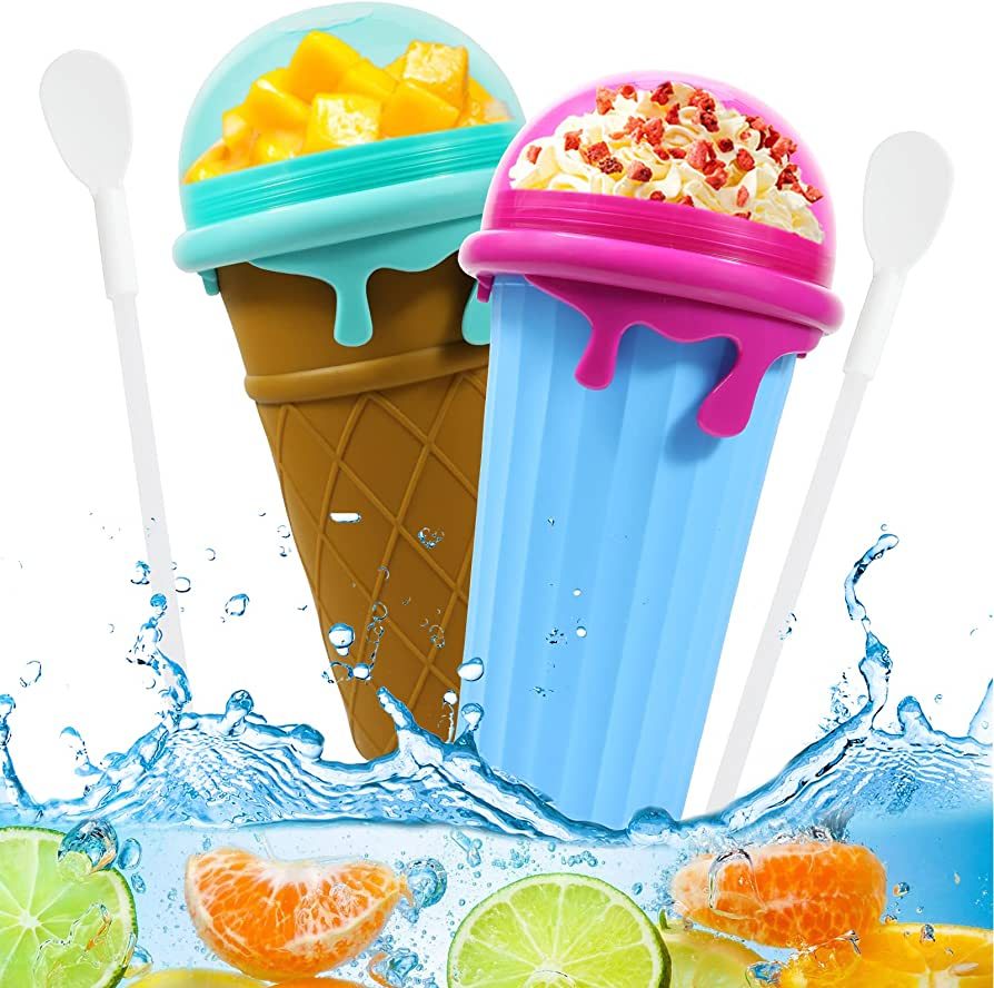 Large Capacity Slushy Smoothie Maker Cup 500ML