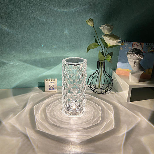 Nordic Style USB Crystal Table Lamp