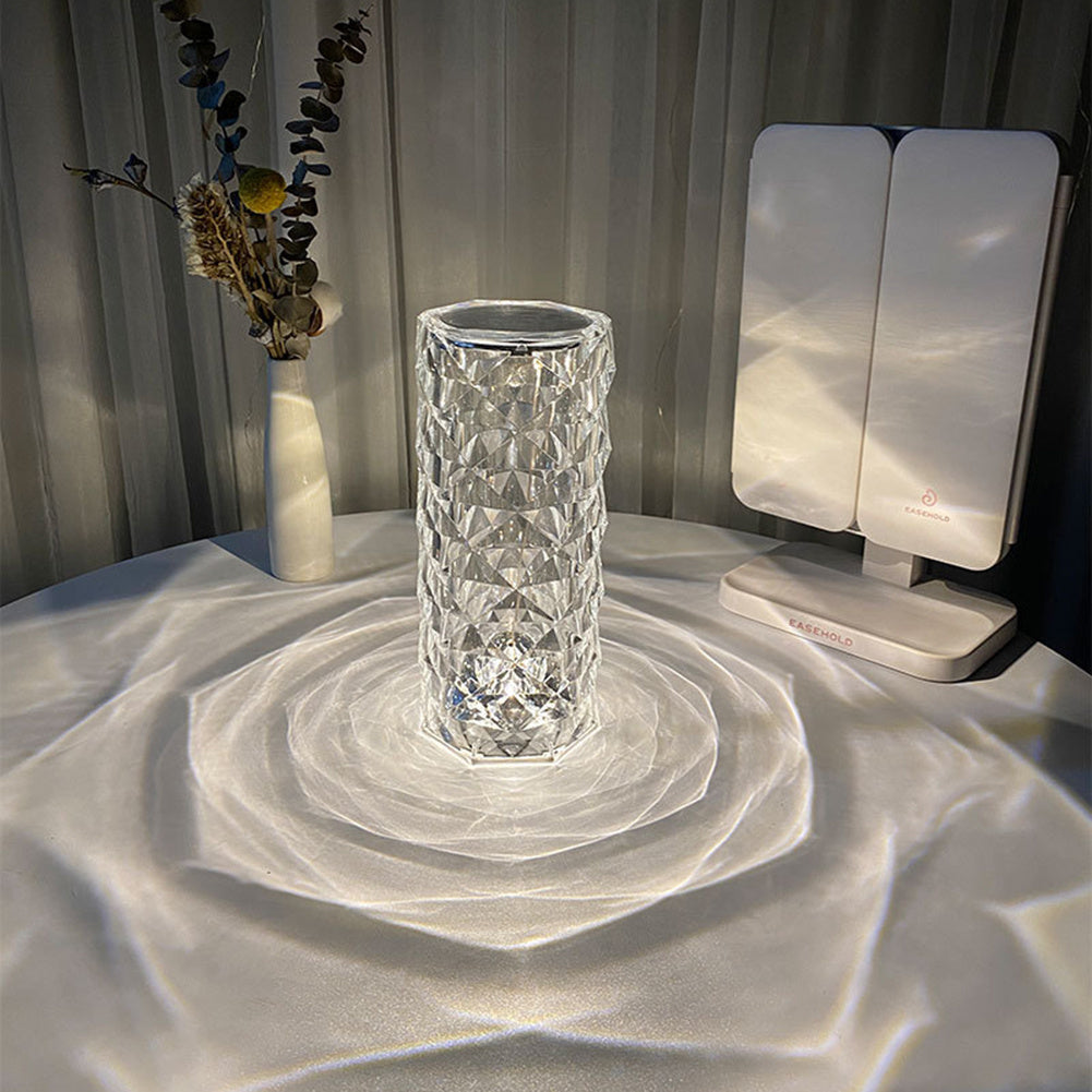 Nordic Style USB Crystal Table Lamp