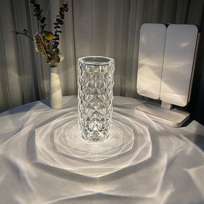 Nordic Style USB Crystal Table Lamp