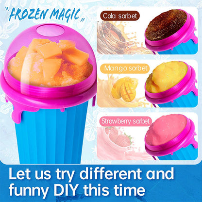 Large Capacity Slushy Smoothie Maker Cup 500ML