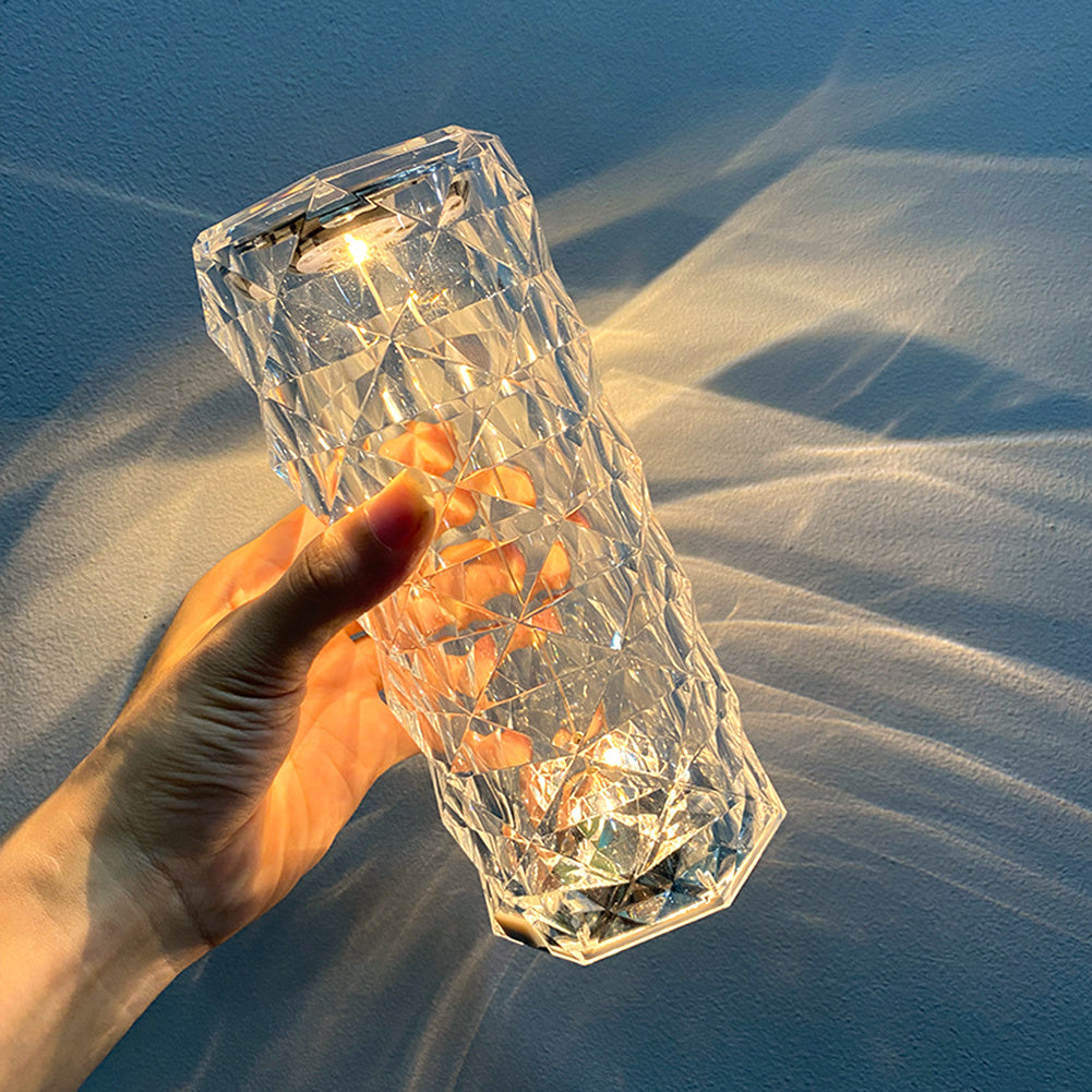Nordic Style USB Crystal Table Lamp