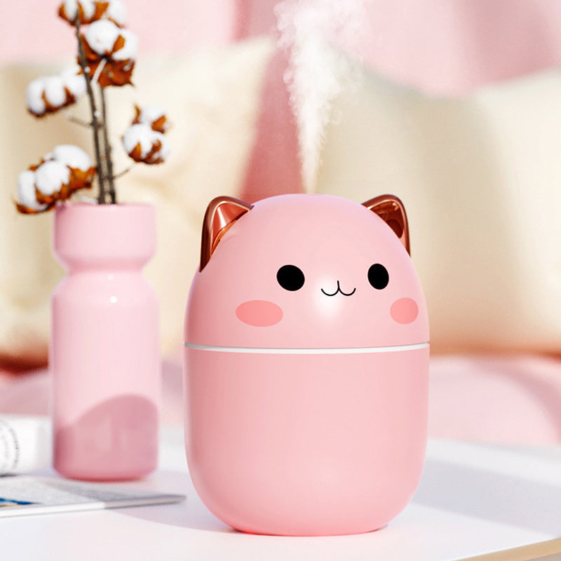Air Humidifier Cute Cat Ultra-Silent USB