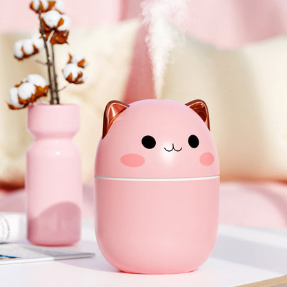 Air Humidifier Cute Cat Ultra-Silent USB