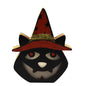 Halloween Lamp Wooden Pumpkin-Skull-Cat