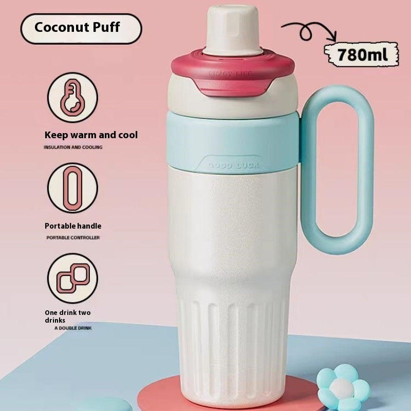 Gradient Double Drink Thermal Cup 780ml