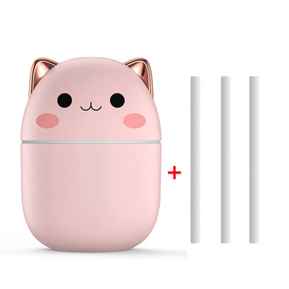 Air Humidifier Cute Cat Ultra-Silent USB
